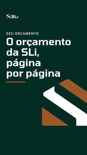 Capa do vídeo 10: O orçamento da SLi