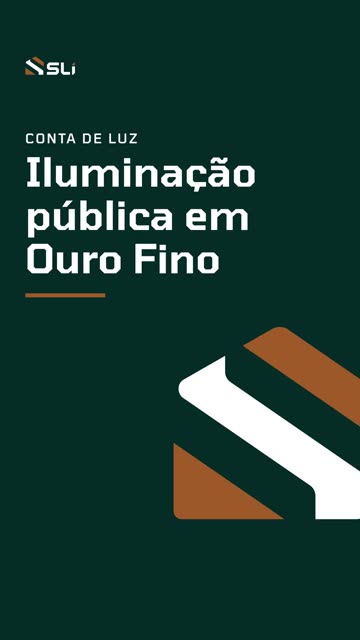 Capa do vídeo 20: Iluminação pública em Ouro Fino